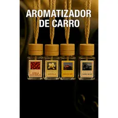Kit 3 Aromatizador Cheirinho Para Carro Diversas Fragancias - A Escolher