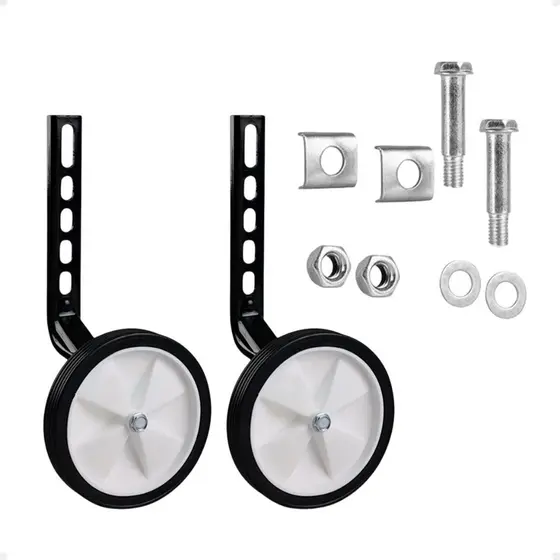 Roda Lateral Rodinha Aço Bicicletas Aro 12,14,16 e 20 bike infantil