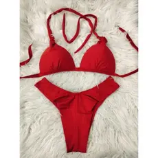 Biquíni Estiloso Feminino Moda Praia Verão