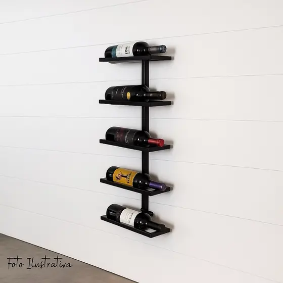 Adega de vinho 5 garrafas