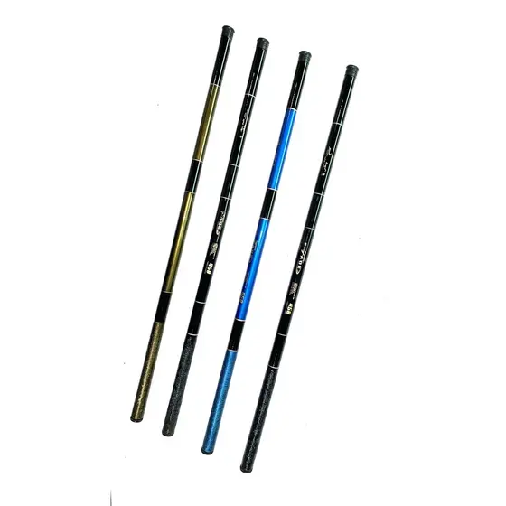 Kit com 4 Varas de Pesca Telescópicas 2,70 Metros Super Leves e Resistentes Oferta Especial