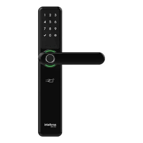 Fechadura Inteligente C/Maçaneta Intelbras MFR 7000 Preto