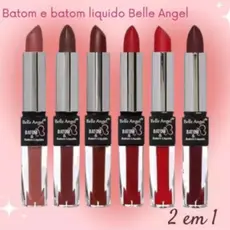 Batom Líquido Matte A 2 em 1 - Belle Angel B073