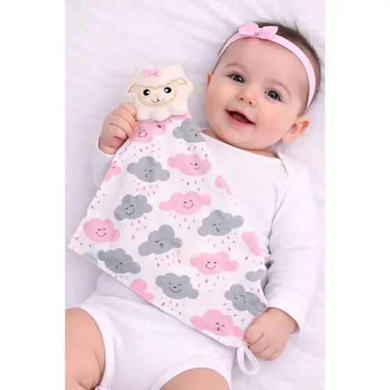 Naninha com Bichinho Bordado + Prendedor de Chupeta Diversos