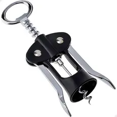 Saca Rolhas Abridor De Vinho com capa plástica em Inox Profissional