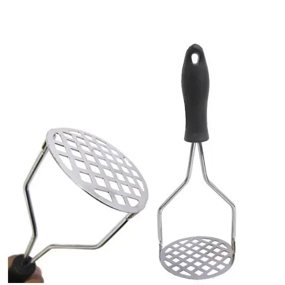 Amassador Batata Espremedor Legume Multiuso Aço Inox Cozinha