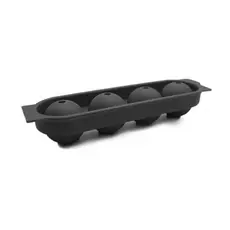 Forma De Gelo Redonda 4 Bolas de Gelo Silicone Em Formato De Esfera Para Cocktail Reutilizável ice