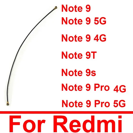 Antena Wifi Xiaomi Redmi Note 9T 9S 9 Pro 4G 5G Cabo Flex