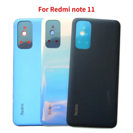 100% Original Para Xiaomi Redmi Note 11 4G/11s Tampa Traseira Da Bateria 2201117peças De Reparo Caixa Porta Tg