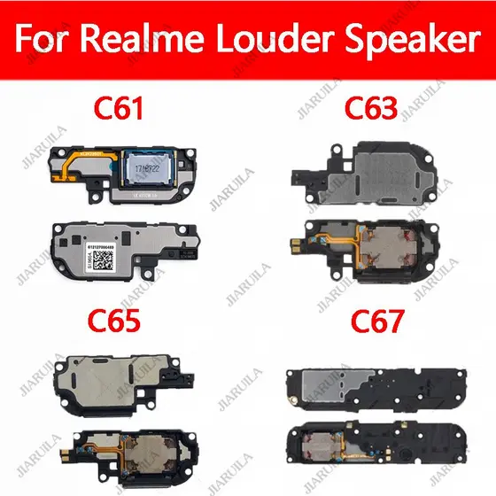 Alto-Falante Para Realme C61 C63 C65 C67 4G 5G Campainha Peças De Reposição
