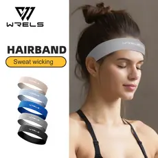 WRELS sports headband Com 5 Cores À Escolha , Guia De Suor De silicone Embutido , Pode Ser Usado Para Esportes Ao Ar Livre , Corrida E fitness