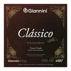 ENCORDOAMENTO GIANNINI VIOLAO GENWPA PRATEADO ALTA 65/35