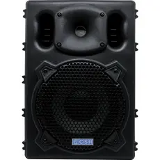 Caixa De Som Amplificada Ativa 8 Polegadas 770A CSR 100w Bass-Reflex 2 Vias Driver Titanium + NF
