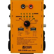 Testador De Cabos De Áudio E Usb Csr Connectest Ct02b Com Nota Fiscal