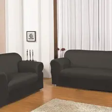 Capa de sofá 3 e 2 Lugares Coladinha em Malha Gel