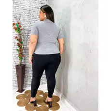 calça leggui suplex flanelado