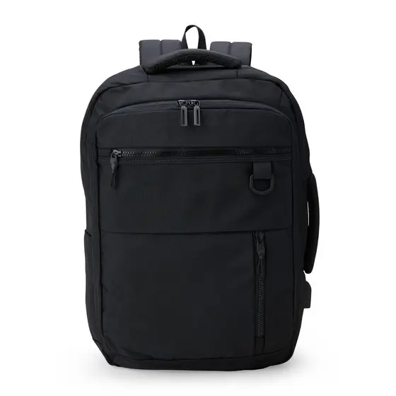 Mochila para Notebook 15,6 com USB, Divisórias Internas e Design Elegante