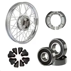 Aro Traseiro Titan 150/160 Incluso Rolamento + Patim + Bucha