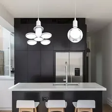 Lâmpada Led Pétalas Dobrável Ajustável Bibolt 6500K