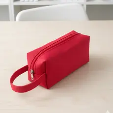 Kit 20 Necessaire Estojo Com Alça Feminina Masculina Nylon 600 Organizadora Premium Varias Cores Com Nfe Envio Imediato