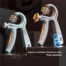 Aderência de mão Hand grip 5-60KG Exercite a força do antebraço e dos dedos