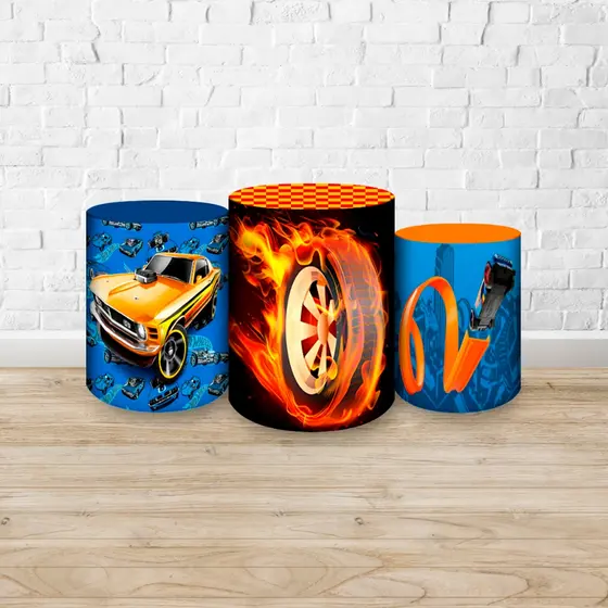 Capas De Cilindro Sublimados Veste Fácil C/ Elástico Tema HOTW