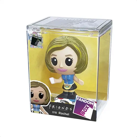 Fandom Box Rachel Friends Boneca Colecionável 11,5 cm Material Vinil Atóxico - Líder Brinquedos 3263