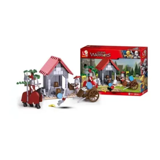 Blocos de Montar Cavaleiros Poço D'Água 237 Peças Multikids - BR1342