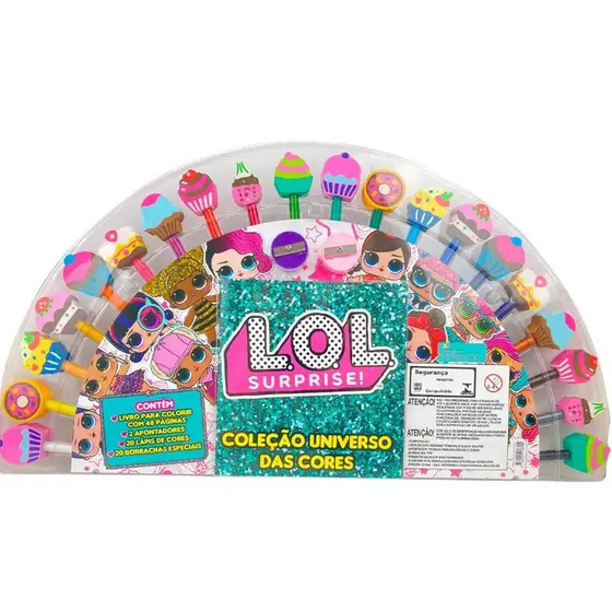 Kit para Colorir Coleção Universo das Cores LOL Surprise Editora Online - 9786555478389