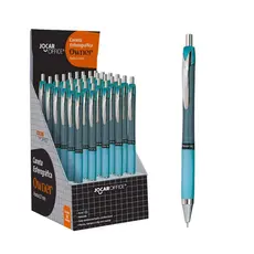 Caneta Esferográfica Owner 0.7 Azul - Display c/ 30 unidades Jocar Office Leonora - 97943