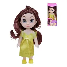 Brinquedo Infantil Mini Boneca Princesa Bela 15cm +3 Anos Etitoys - YD-830