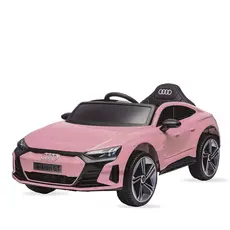 Carro Elétrico Infantil c/ Controle Remoto 12V Audi E-tron Sportback Rosa Zippy Toys Brinquedo