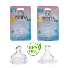 Bico De Mamadeira Para Mamadeira Big Silicone Ortodôntico ou Redondo