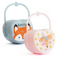 Porta Bico de Plástico com Alça para Bebê Menino e Menina