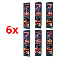 6x Gel Infantil Dentalclean Liga da Justiça Tutti Frutti  50g