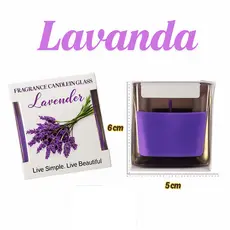 Kit 2 Velas Aromáticas Premium – Perfumadas Sensorial em Pote de Vidro Decorativo