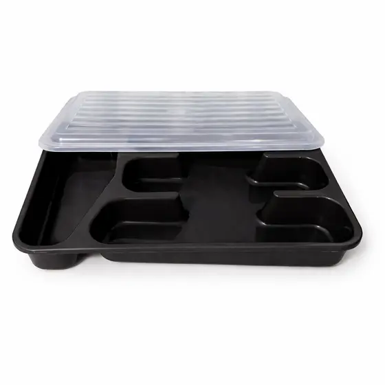Porta Talheres Organizador Multiuso Ideal para Presente Cozinha com Tampa e sem Tampa