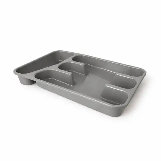 Porta Talheres Resistente Organizador de Cozinha Alta Durabilidade com Tampa e sem Tampa