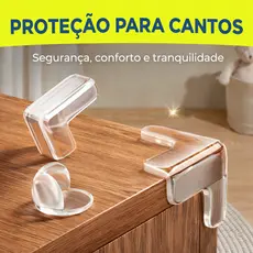 1 a 20 Protetor Quina Borda Mesa Canto Proteção Bebê