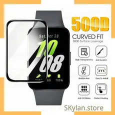 3D Película protetora de capa completa para Samsung Galaxy Fit 3, HD, Soft Smartwatch Screen Protector, Fit3 Acessórios