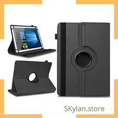 Capa giratória 360 para capinha universal de 9.7 ", 10", 10.1 "e 10.2" para samsung, ipad, huawei, proteção de couro