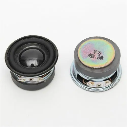 Mini Alto-Falantes Portáteis De Áudio 4 Ohm 3W Diâmetro 40mm Falante De Gama Completa DIY Estéreo Home Theater Woofer