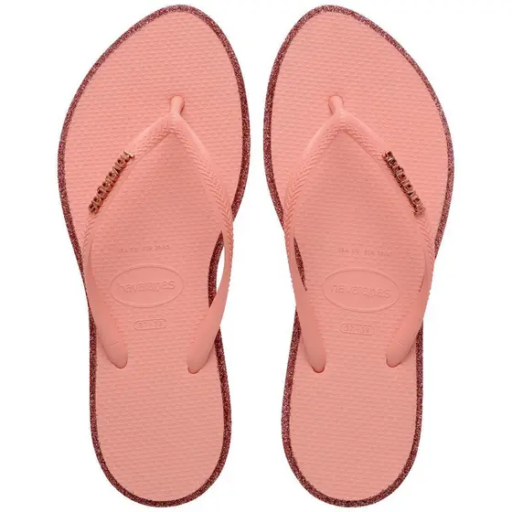 Chinelo Havaianas Slim Point Glitter