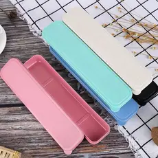 Porta Talher Multiuso Portátil Estojo Organizador Com Tampa