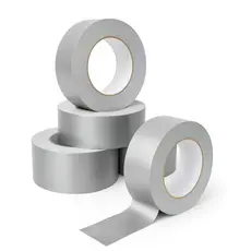 Fita Silver Tape 50 Metros Cinza Multiuso 45mm x50metros Resistente Prata Reparo Conserto