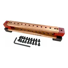Par de Barramentos de Cobre 12 Vias 1x3/8 para Som