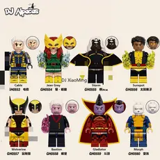 Blocos De Construção Figuras Brinquedo Colecionável GH0553 GH0554 GH0555 GH0556