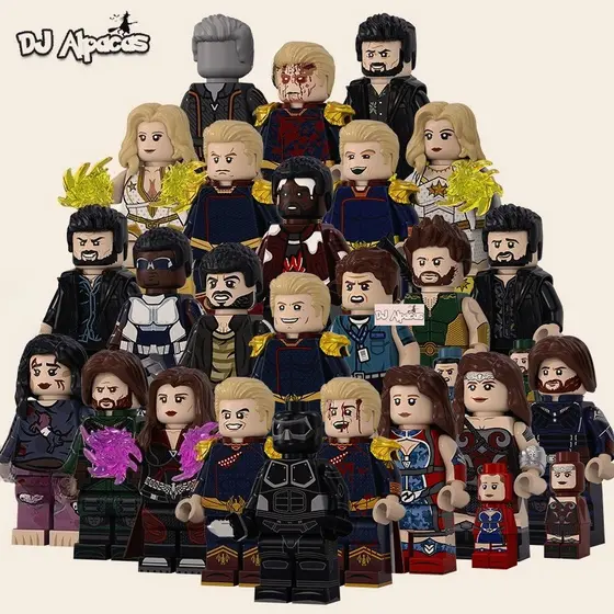 Blocos De Construção Figuras Brinquedo Colecionável TV1197 TV1198 TV1199