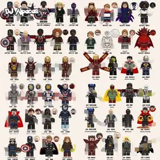 Blocos De Construção Figuras Brinquedo Colecionável XH1709 XH1711 XH1676