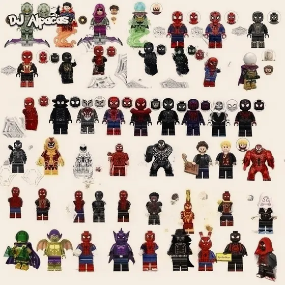 Blocos De Construção Figuras Brinquedo Colecionável XP573 XP574 XP572